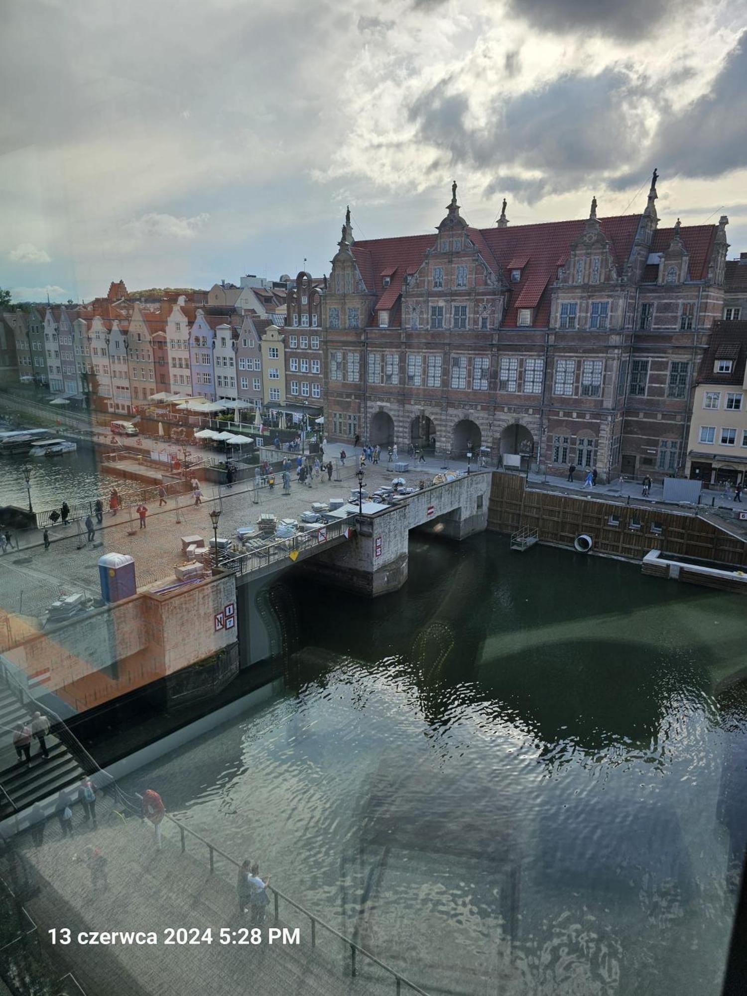 Apartament Chmielna Z Widokiem Na Rzeke Gdańsk Buitenkant foto