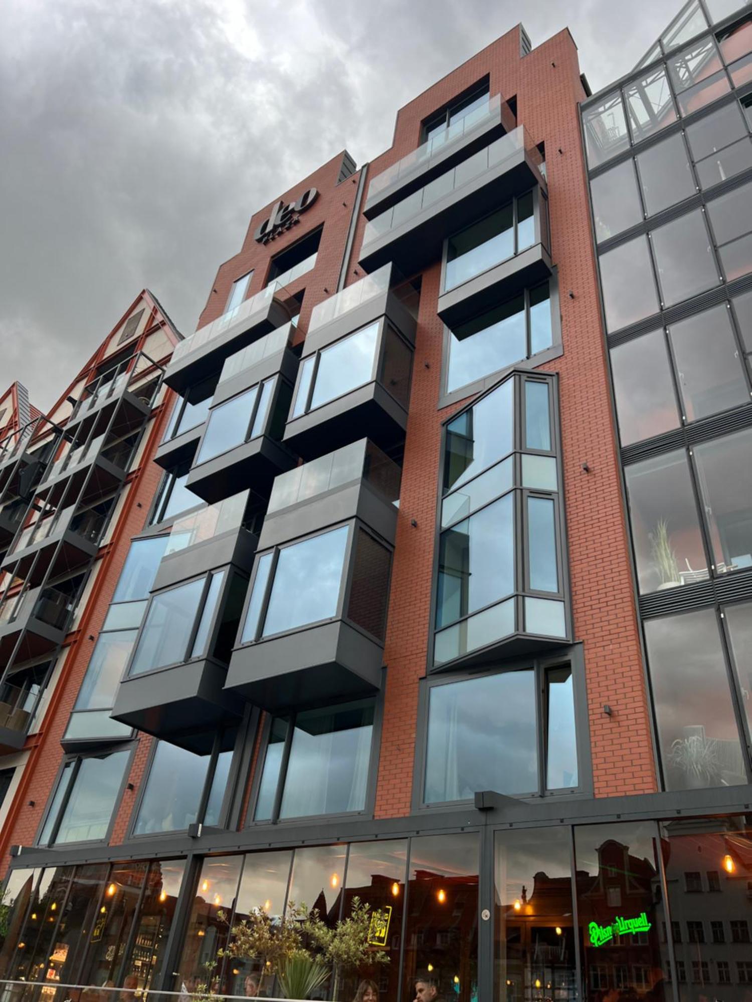 Apartament Chmielna Z Widokiem Na Rzeke Gdańsk Buitenkant foto